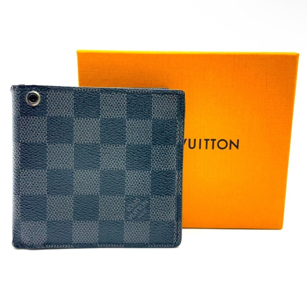 Louis Vuitton Graphite Damier Men’s Wallet with Box